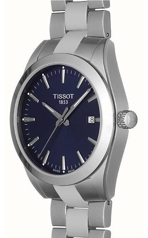 Tissot Gentleman Quartz Blue Dial Watch For Men - T127.410.11.041.00