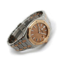 Audemars Piguet Royal Oak Quartz 18K Pink Gold Dial Two Tone Steel Strap Watch for Women - 67650SR.OO.1261SR.01