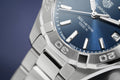 Tag Heuer Aquaracer Quartz Blue Dial Silver Steel Strap Watch for Women - WBD1312.BA0740