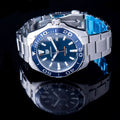 Tag Heuer Aquaracer Blue Dial Silver Steel Strap Watch for Men - WAY101C.BA0746