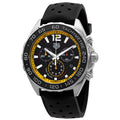 Tag Heuer Formula 1 Chronograph Black Dial Black Rubber Strap Watch for Men - CAZ101AC.FT8024