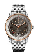 Breitling Navitimer Automatic 41mm Grey Dial Silver Steel Strap Mens Watch - U17326211M1A1