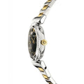 Versace V-Motif Black Dial Two Tone Steel Strap Watch for Women - VERE00518