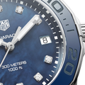 Tag Heuer Aquaracer Quartz Blue Dial Silver Steel Strap Watch for Women - WSY131L.BA0748