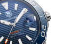 Tag Heuer Aquaracer Calibre 5 Blue Dial Silver Steel Strap Watch for Men - WAY211C.BA0928