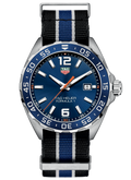 Tag Heuer Formula 1 Quartz Blue Dial Two Tone NATO Strap Watch for Men - WAZ1010.FC8197