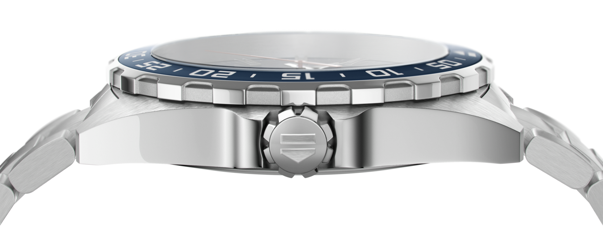 Tag Heuer Formula 1 Quartz Blue Dial Silver Steel Strap Watch for Men - WAZ1010.BA0842