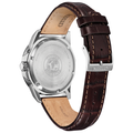 Tissot T Classic Le Locle Automatic Silver Dial Brown Leather Strap Watch For Women - T006.207.16.038.00