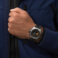 Breitling Avenger Chronograph 45mm Swiss Air Force Team Black Dial Black Nylon Strap Watch for Men - A133171A1B1X1