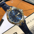 Maurice Lacroix Aikon Blue Dial Blue Leather Strap Watch for Men - AI1008-PVY11-432-1