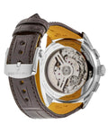 Breitling Premier B01 Chronograph 42 White Dial Brown Leather Strap Watch for Men - AB0145211G1P1
