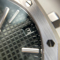 Audemars Piguet Royal Oak 50th Anniversary Green Dial Silver Steel Strap Watch for Men - 15510ST.OO.1320ST.04