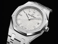 Audemars Piguet Royal Oak Automatic White Dial Silver Steel Strap Watch for Women - 77350ST.OO.1261ST.01