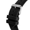 Hugo Boss Velocity Black Dial Black Leather Strap Watch for Men - 1513716