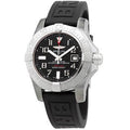 Breitling Avenger II Seawolf Black Dial Black Rubber Strap Mens Watch - A1733110/BC31/153S
