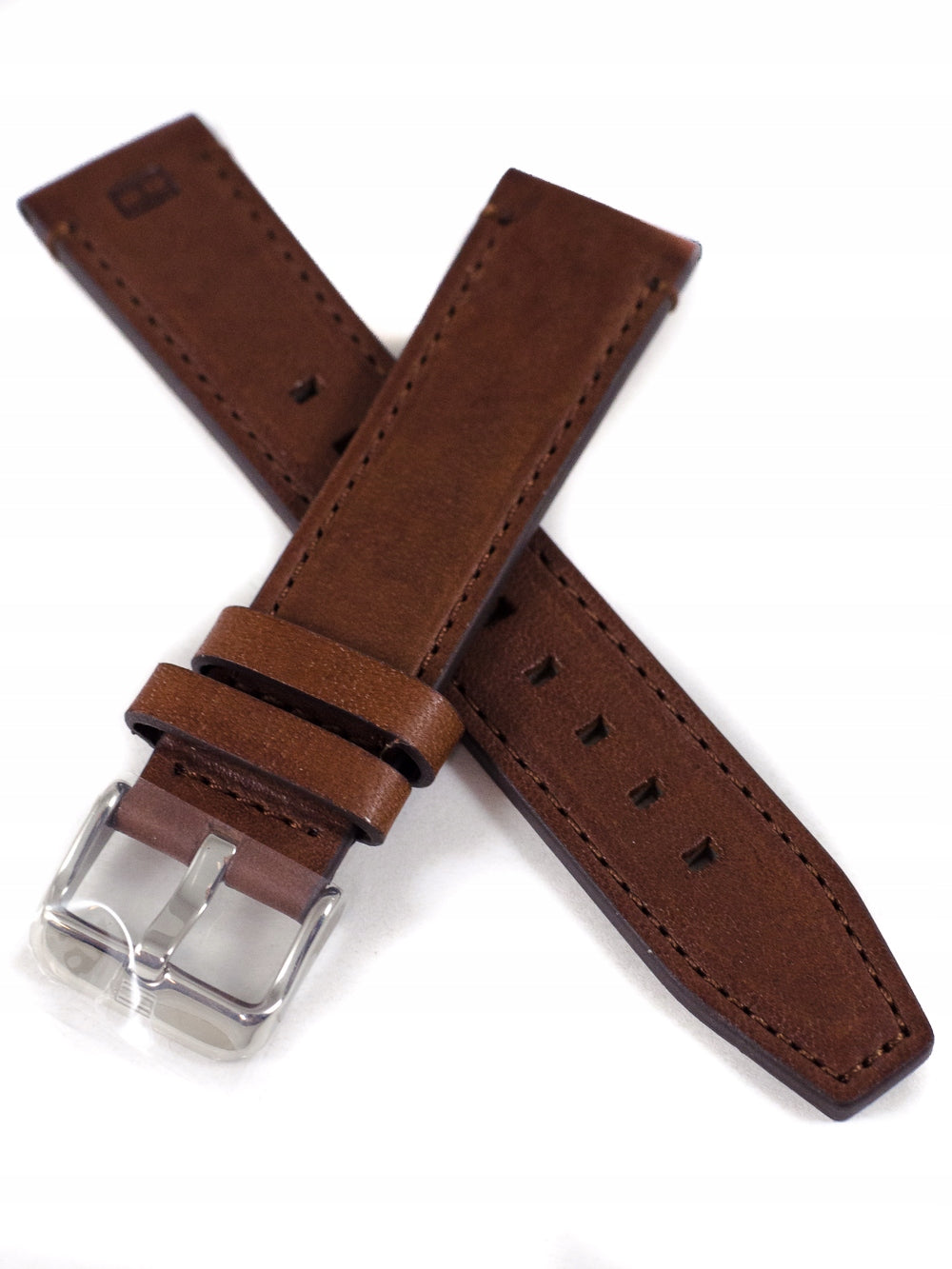 Tommy Hilfiger Spencer Blue Dial Brown Leather Strap Watch for Men - 1791642