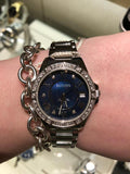 Bulova Marine Star Blue Dial Silver Steel Strap Watch for Women - 96R215