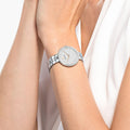 Swarovski Cosmopolitan Diamond Powder Silver Dial Silver Steel Strap Watch for Women - 5517807