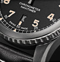Breitling Navitimer 8 Automatic Chronometer Black Dial Black Leather Strap Mens Watch - M17314101B1X1