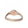 Emporio Armani Chiara Silver Dial Rose Gold Steel Strap Watch For Women - AR7362
