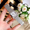 Guess Nouveau Diamonds Silver Dial Silver Mesh Bracelet Watch for Women - W0127L1