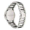 Calvin Klein Stately Silver Dial Silver Steel Strap Watch for Women - K3G2312W
