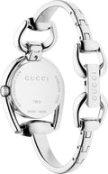 Gucci Horsebit Collection Diamonds Mother of Pearl Dial Silver Steel Strap Watch For Women - YA139505