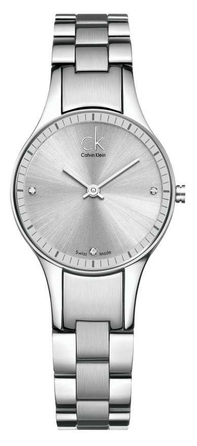 Calvin Klein Simplicity Silver Dial Silver Steel Strap Watch for Women - K4323141