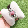 Gucci Horsebit Quartz Red Dial Silver Steel Strap Watch For Women - YA139502