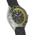 Tag Heuer Formula 1 Chronograph Black Dial Black Rubber Strap Watch for Men - CAZ101AC.FT8024