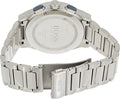 Hugo Boss Peak Chronograph Blue Dial Silver Steel Strap Watch for Men - 1513763