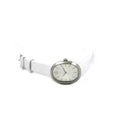 Calvin Klein Incentive White Dial White Leather Strap Watch for Women - K3P231L6