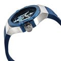 Maserati Potenza 42mm Blue Dial Automatic Silicone Strap Watch For Men - R8821108028