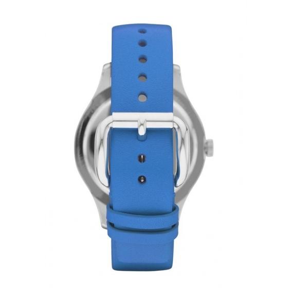 Marc Jacobs Blade Blue Dial Blue Leather Strap Watch for Women - MBM1202