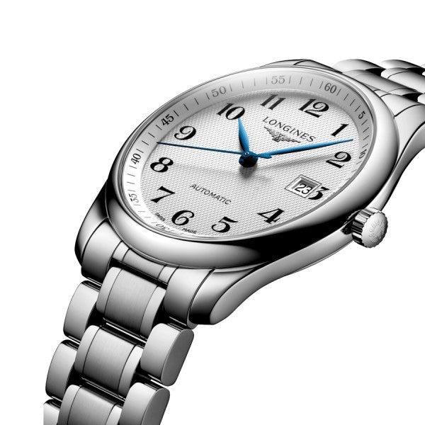 Longines Master Collection Automatic White Dial Silver Steel Strap Watch for Men - L2.793.4.78.6