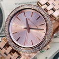 Michael Kors Darci Rose Gold Dial Rose Gold Steel Strap Watch for Women - MK3431