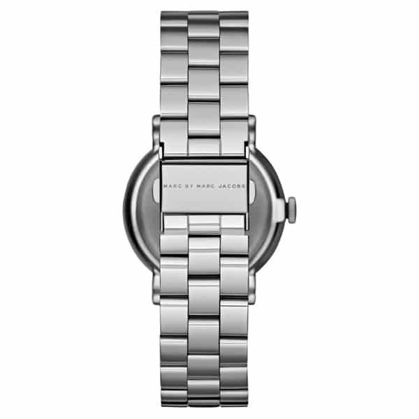 Marc Jacobs Marc by Marc White Dial Silver Stainless Steel Bracelet Watch for Women - MBM3420