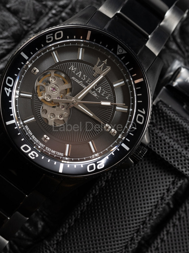 Maserati SFIDA Special Edition Diamond Mechanical Watch For Men - R8823140005