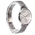 Fossil Jacqueline Silver Dial Silver Steel Strap Watch for Women - ES3664