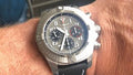 Breitling Avenger B01 Chronograph 45 Anthracite Dial Black Nylon Strap Watch for Men - AB01821A1B1X1