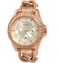 Fossil Riley White Dial Sand Leather Strap Watch for Women - ES3466