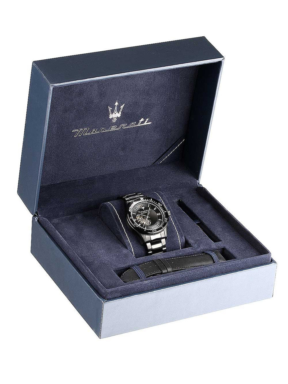 Maserati SFIDA Automatic Black Special Edition 44mm Watch For Men - R8823140005