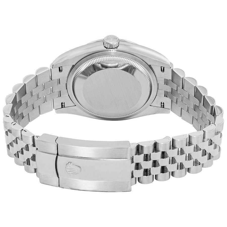 Rolex Datejust 41 White Dial Silver Jubilee Bracelet Watch for Men - M126334-0010