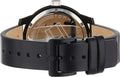 Tommy Hilfiger Denim Quartz Black Dial Black Leather Strap Watch for Men - 1791479
