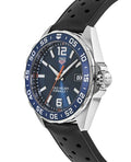 Tag Heuer Formula 1 Chronograph Black Dial Black Rubber Strap Watch for Men  - WAZ1010.FT8024