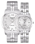 Tissot T Classic PR100 Silver Dial Silver Steel Strap Watch For Women - T049.210.11.033.00