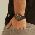 Guess Connoisseur Black Dial Black Steel Strap Watch for Men - GW0265G4