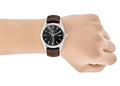 Tissot Gentlemen Black Dial Brown Leather Strap Watch for Men - T127.410.16.051.01