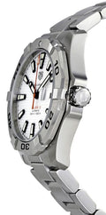 Tag Heuer Aquaracer Calibre 5 Automatic White Dial Silver Steel Strap Watch for Men - WAY2013.BA0927