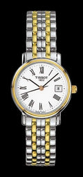 Tissot T Classic Desire Two Tone Quartz Watch For Women - T52.2.281.13
